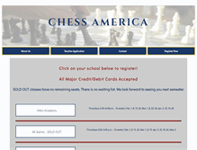 Tablet Screenshot of chessamerica.org